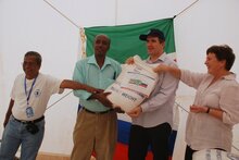 Благотворительный фонд им. Ахмата Кадырова, Российская Федерация, делает первый взнос ВПП ООН для оказания помощи сомалийским беженцам в Эфиопии